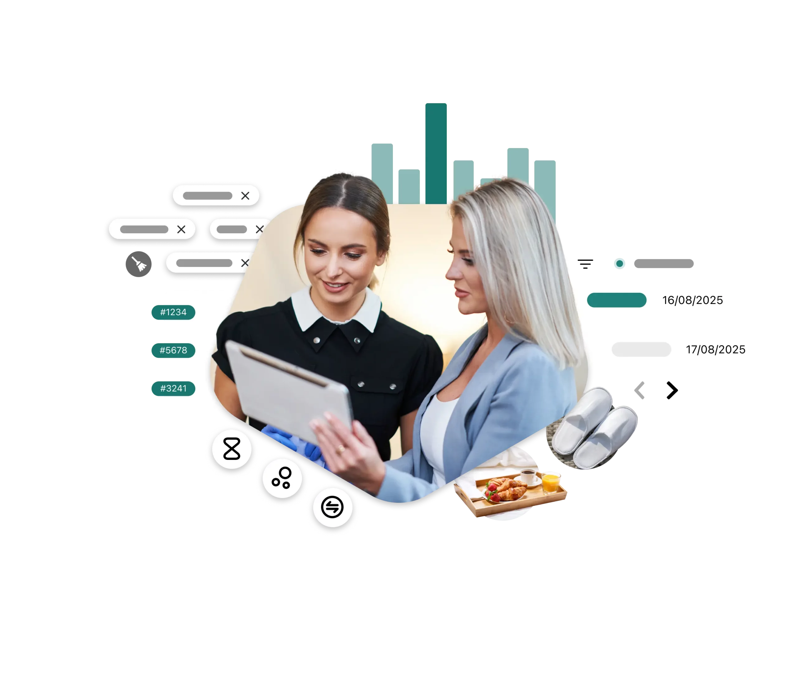 Housekeeping-module in RoomRaccoon Hotelsoftware voor Kamerschoonmaak en Planning