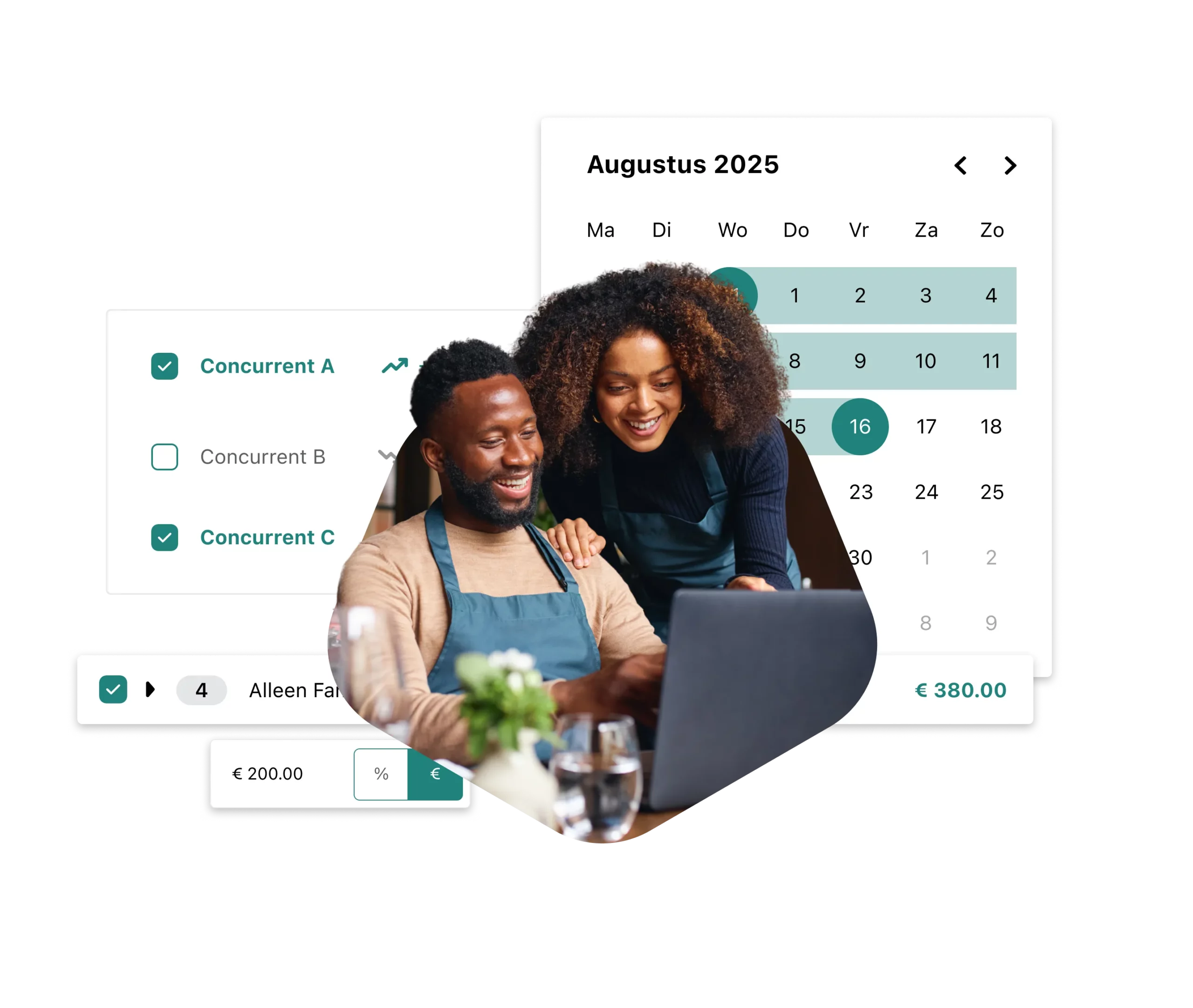 Dashboard voor Prijsvergelijking en Concurrentie-inzicht in RoomRaccoon